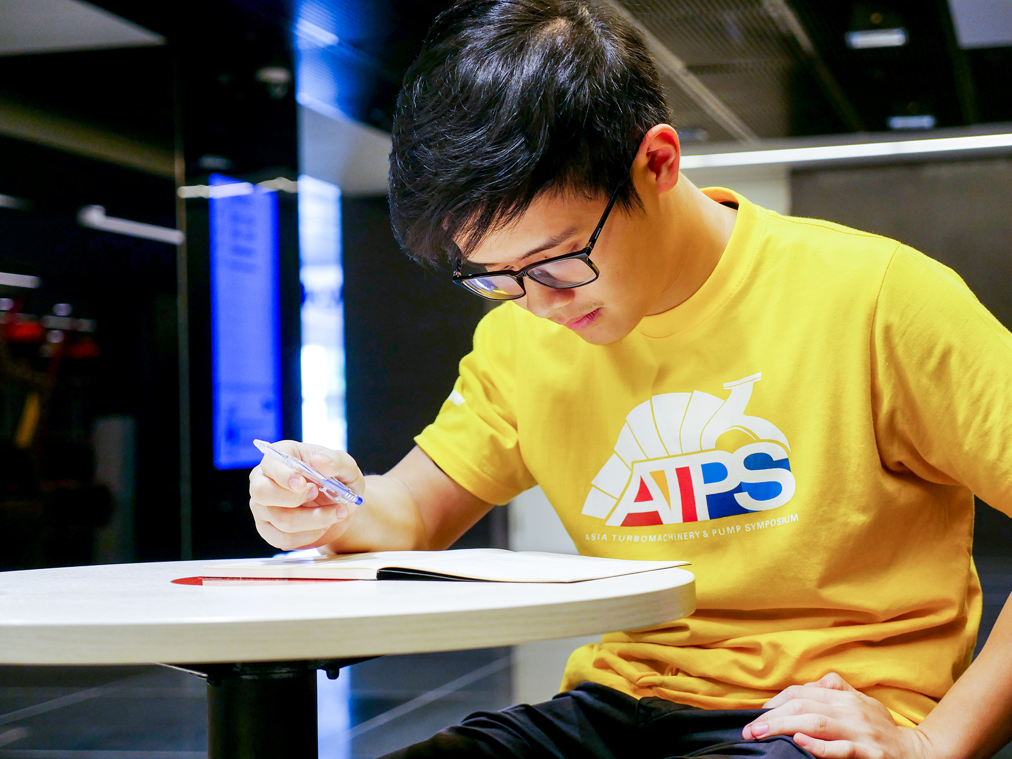 Photo of student at ATPS in Singapore