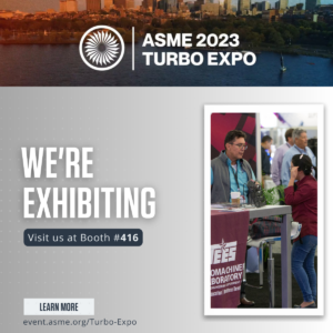 Turbo Lab Exhibits at ASME (Booth 416)